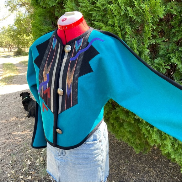 Vintage Southwestern Bolero Jacket - Picture 4 of 14